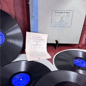 Tchaikovsky Vinyl Record Set M-349 78 rpm Set with Box